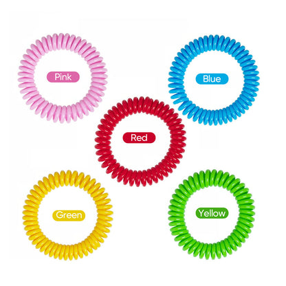 Mosquito Repellent Bracelets 10 Pack All Natural, Deet Free And Waterproof Bands
