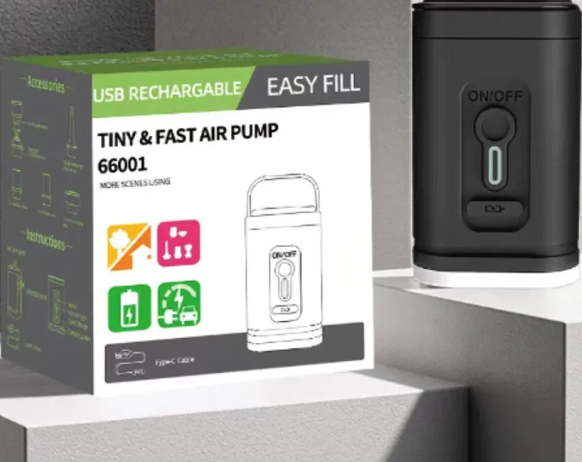 Camping Air Pump & Light