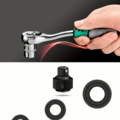 46 Piece 1/4 Inch  Ratchet Socket And Bit Set