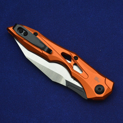 High Hardness Sharp Folding SST Fruit Knife Outdoor Camping Tools