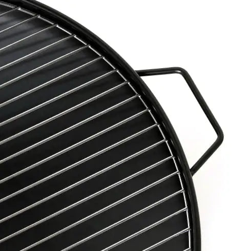 23" Wood-Burning Fire Pit with Grill Rack – Outdoor & Patio Ready