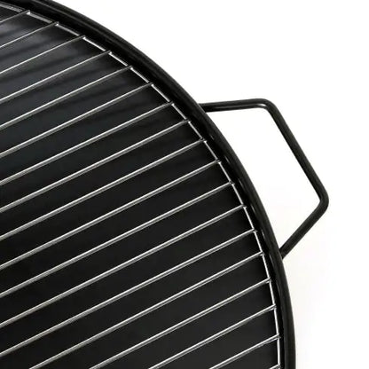 23" Wood-Burning Fire Pit with Grill Rack – Outdoor & Patio Ready