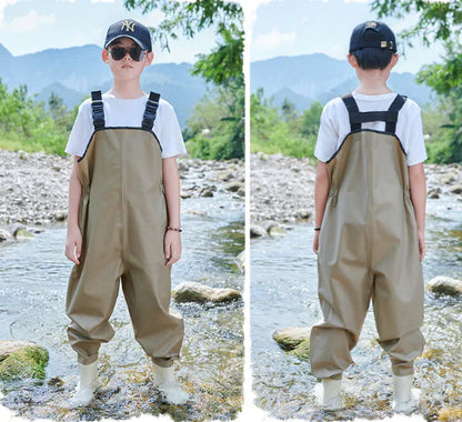 All-Season Leather Fork Rain Pants