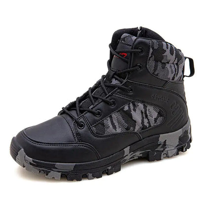 Stylish Korean Trek High-Top Boots