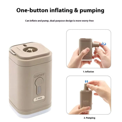 Camping Air Pump & Light