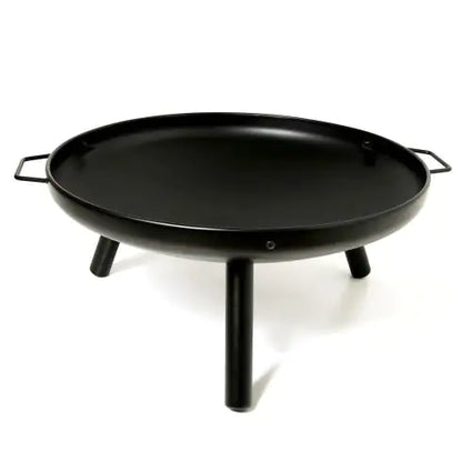 23" Wood-Burning Fire Pit with Grill Rack – Outdoor & Patio Ready