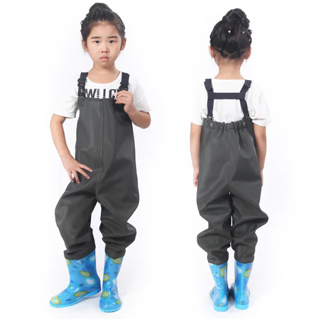 All-Season Leather Fork Rain Pants
