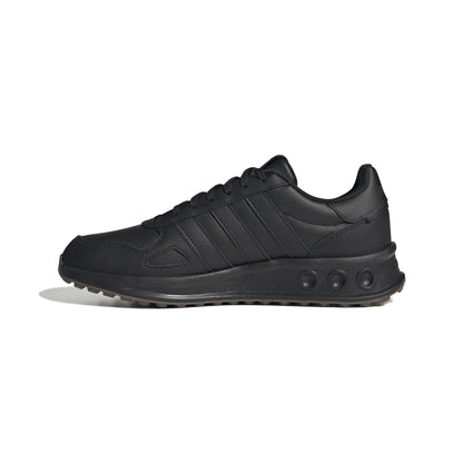 Adidas Men's Run 84 Sneakers Black/Grey 10.5